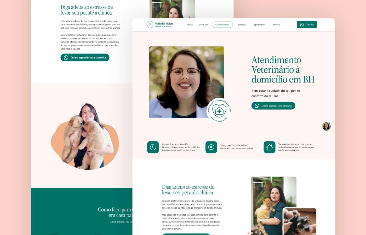 Identidade visual - Nat Vet BH